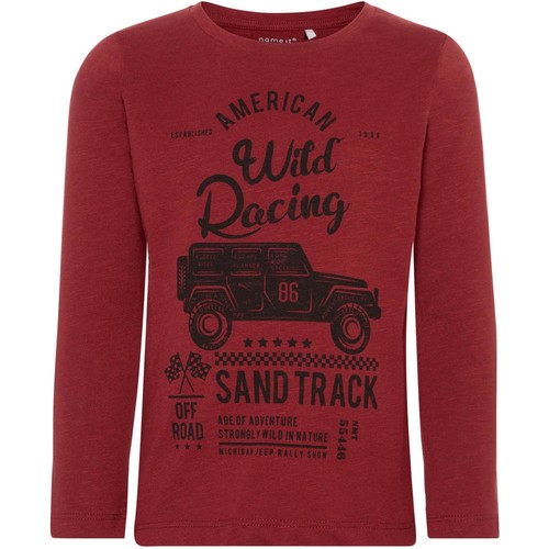 NAMEIT NMMLAU LS TOP rojo
