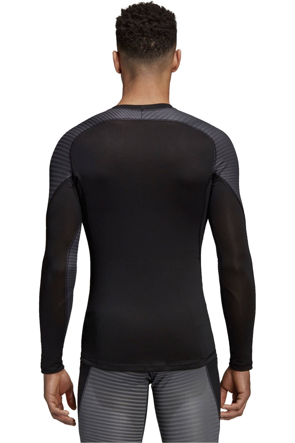 adidas camiseta térmica manga larga hombre Adidas ALPHASKIN SPORT LS TEE vista trasera adidas camiseta térmica manga larga hombre Adidas ALPHASKIN SPORT LS TEE vista trasera
