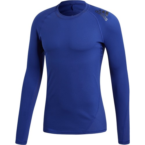 ADIDAS ALPHASKIN SPRT TEE LS AZ azul