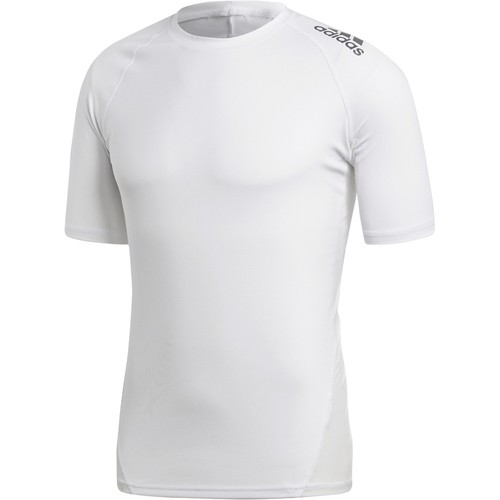 ADIDAS ALPHASKIN SPRT TEE SS blanco