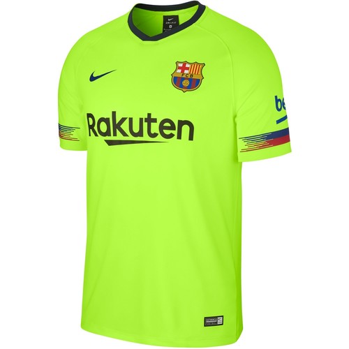 NIKE BARCELONA 19 M NK BRT FTBL TOP SS AW amarillo