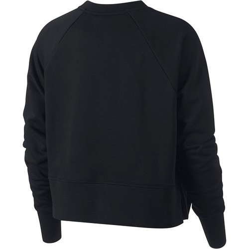 NIKE W NK TOP VERSA CREW negro