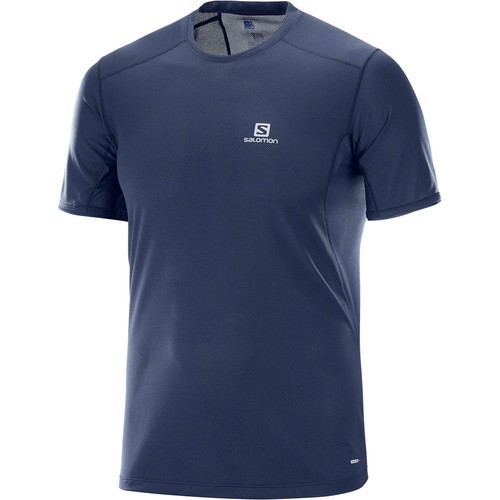 SALOMON TRAIL RUNNER SS TEE M azul