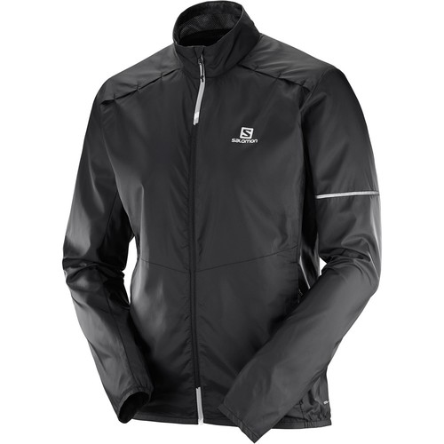 SALOMON AGILE WIND JKT M negro