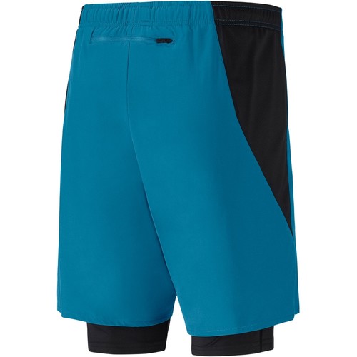MIZUNO ALPHA 2 IN 1 7.5 SHORT azul