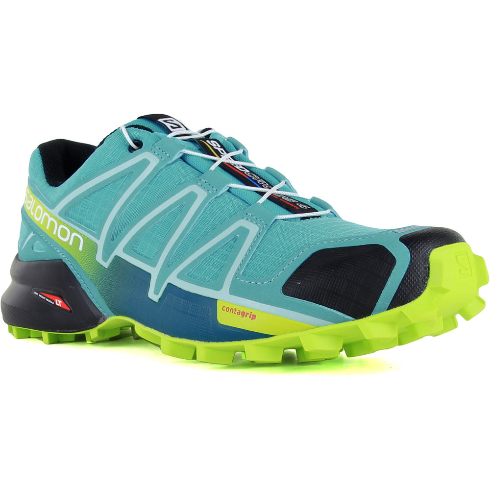 Salomon zapatillas trail mujer Salomon SPEEDCROS 4 W AZVE vista superior Salomon zapatillas trail mujer Salomon SPEEDCROS 4 W AZVE vista superior