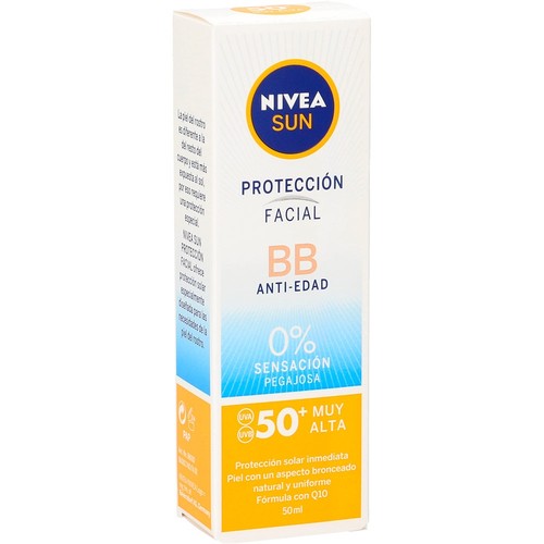 NIVEA FP 50 CREMA SOLAR UV BB  ANTI ED