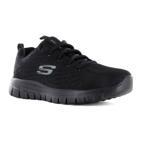 SKECHERS GRACEFUL-GET CONNECTED negro