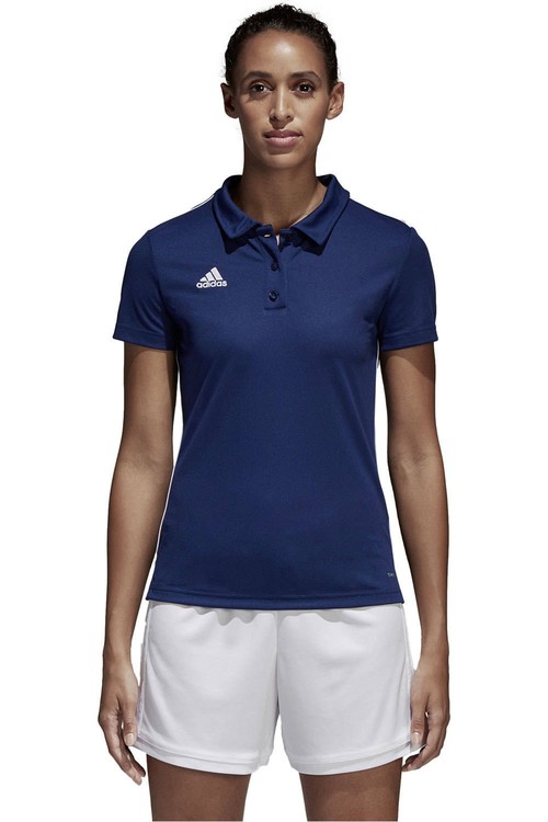 ADIDAS CORE18 POLO W azul