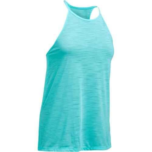 UNDER ARMOUR THREADBORNE FASHION TANK-BIF//STL azul