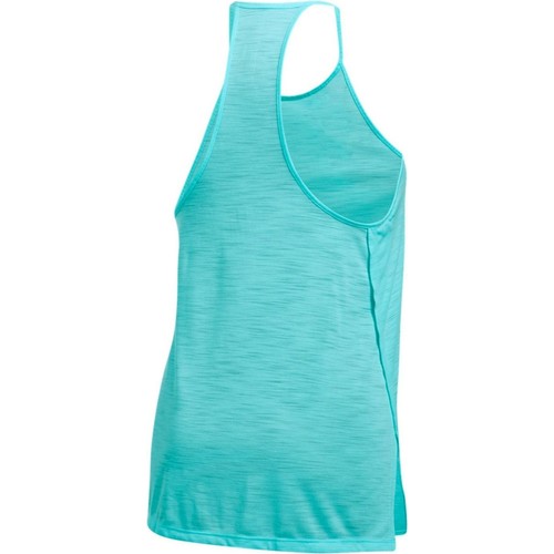 UNDER ARMOUR THREADBORNE FASHION TANK-BIF//STL azul