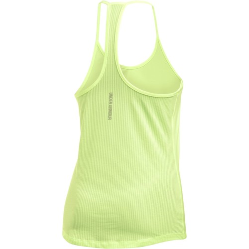 UNDER ARMOUR FLY BY RACERBACK TANK verde