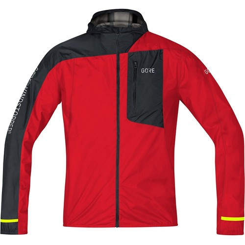 GORE GORE R7 WINDSTOPPER LIGHT HOODED JACKET rojo