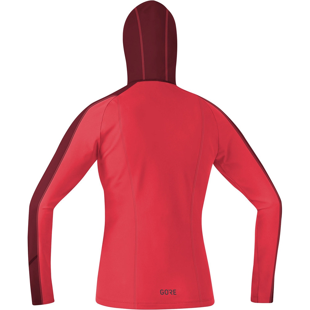 Gore camiseta técnica manga larga mujer Gore R3 Wmn Hoodie vista detalle Gore camiseta técnica manga larga mujer Gore R3 Wmn Hoodie vista detalle