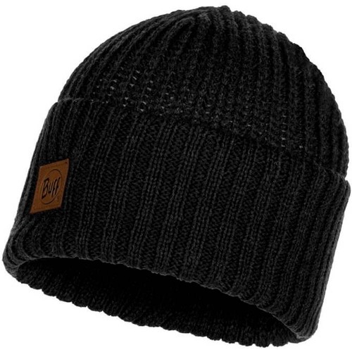 BUFF KNITTED HAT RUTGER GRAPHITE negro