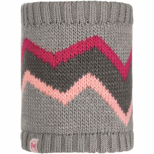 BUFF KNITTED POLAR FLEECE NECKWARMER ARILD GREY gris