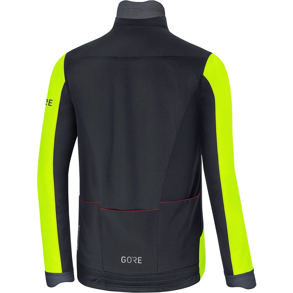 Gore cortavientos ciclismo hombre Gore GORE C7 GORE WINDSTOPPER Pro Jacket vista trasera Gore cortavientos ciclismo hombre Gore GORE C7 GORE WINDSTOPPER Pro Jacket vista trasera