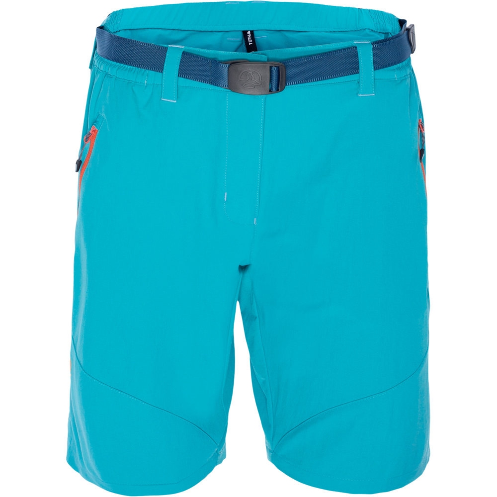Ternua pantalón corto montaña mujer Ternua BERMUDA TALYA VE vista frontal Ternua pantalón corto montaña mujer Ternua BERMUDA TALYA VE vista frontal