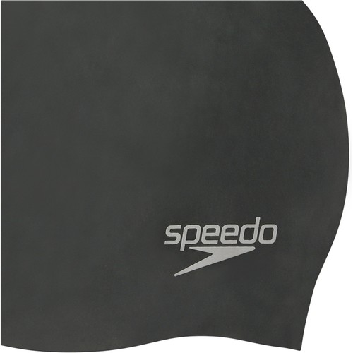 SPEEDO PLAIN MOULDED SILICONE CAPL negro