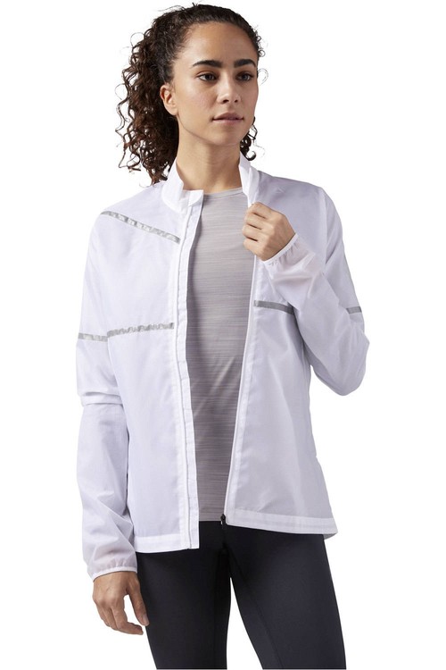 REEBOK HERO REFLECTIVE JKT blanco