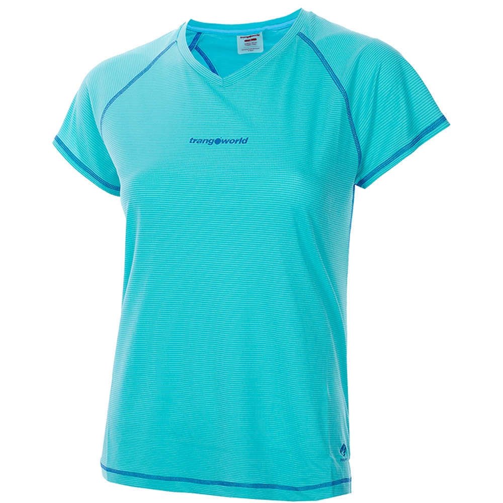 Trango camiseta entrenamiento manga corta mujer Trango CAMISETA MUSIA AZ vista frontal Trango camiseta entrenamiento manga corta mujer Trango CAMISETA MUSIA AZ vista frontal