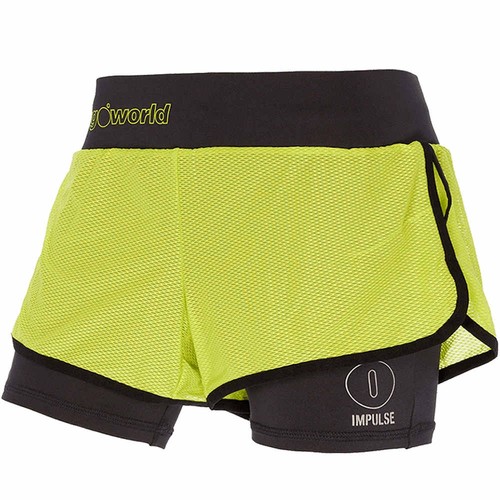 TRANGO PANT. CORTO FILIA VENE verde