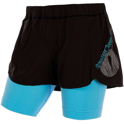 TRANGO PANT. CORTO NOVALES negro