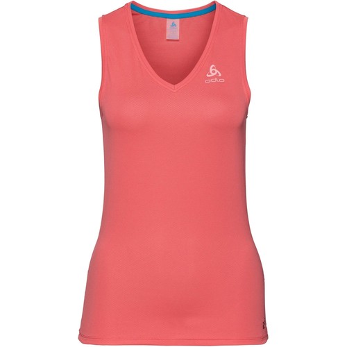 ODLO SUW TOP V-NECK SINGLET ACTIVE F-DRY LIGH
