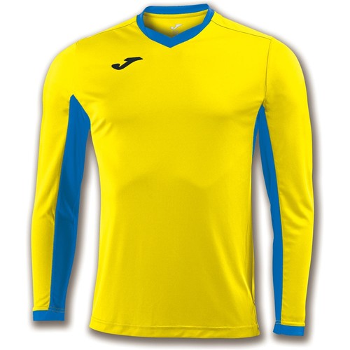 JOMA CAMISETA CHAMPION IV  M/L amarillo