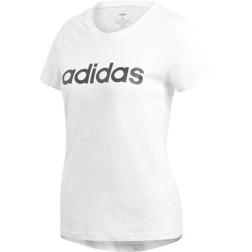 ADIDAS W E LIN SLIM T blanco