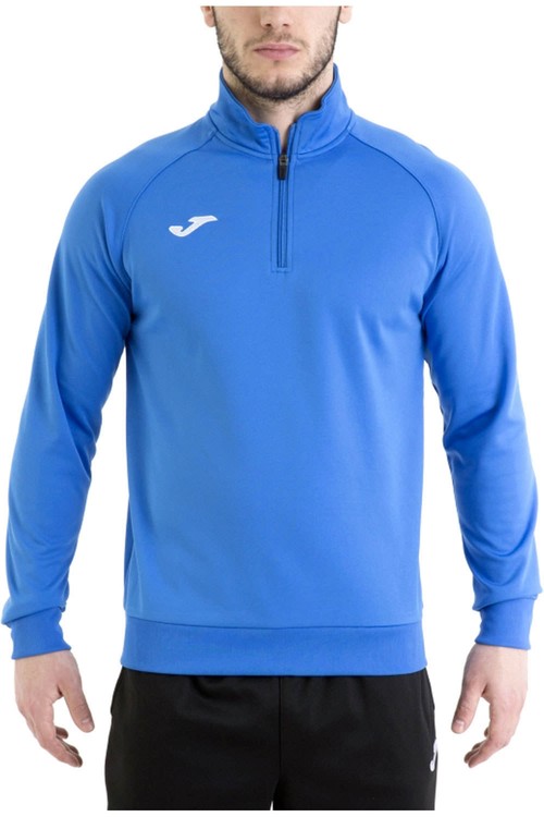 JOMA SUDADERA FARAON  MEDIA CREMALLERA azul