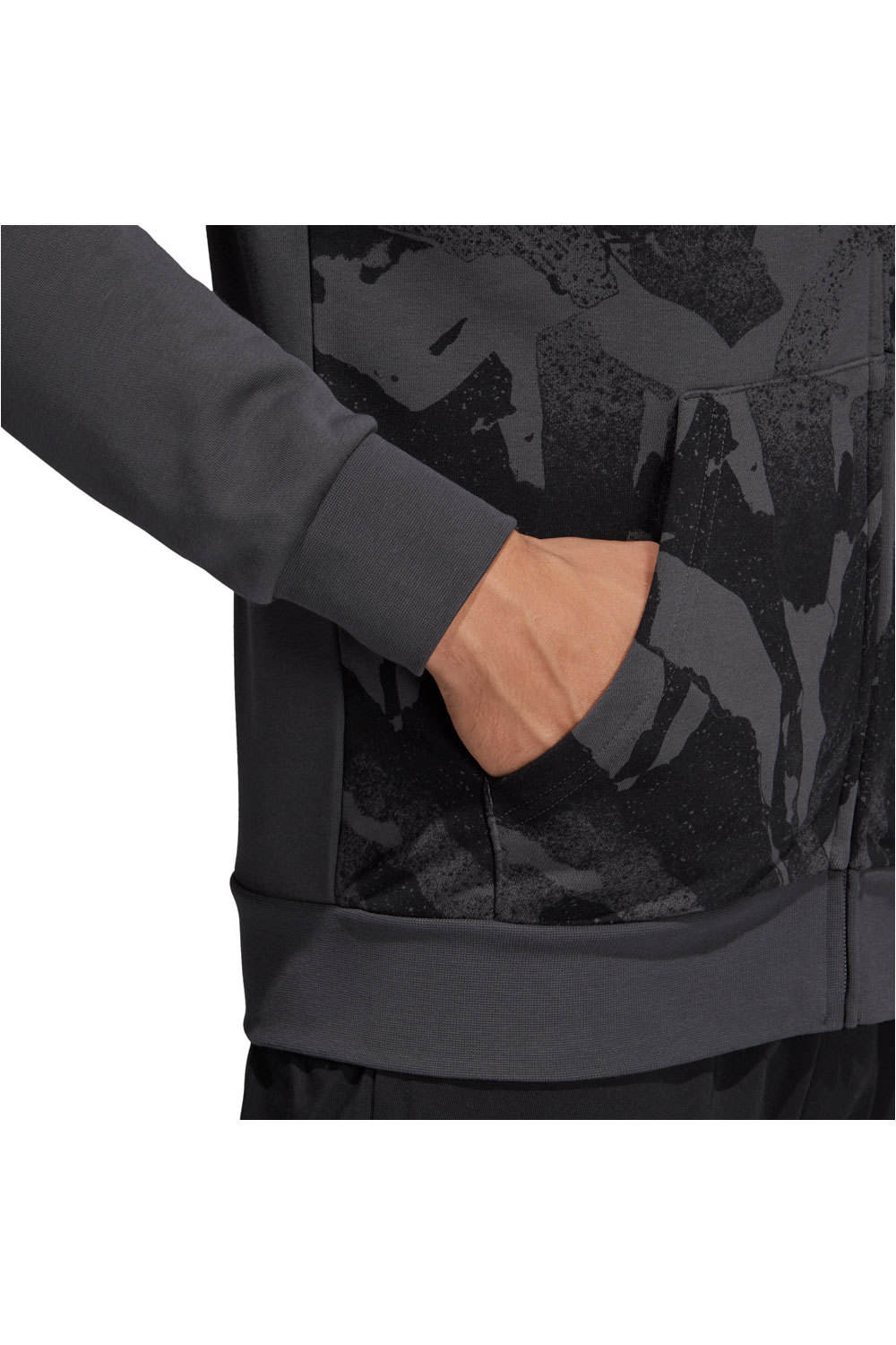adidas sudadera hombre Adidas E AOP FZ FT vista detalle adidas sudadera hombre Adidas E AOP FZ FT vista detalle