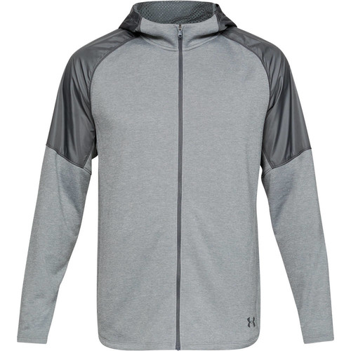 UNDER ARMOUR MK1 TERRY FZ HOODIE gris