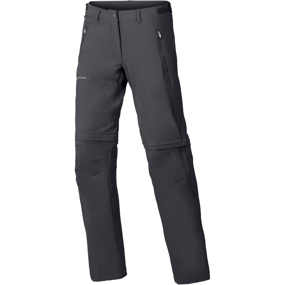 Vaude pantalón montaña mujer Vaude Womens Farley Stretch ZO T-Zip Pants vista detalle Vaude pantalón montaña mujer Vaude Womens Farley Stretch ZO T-Zip Pants vista detalle