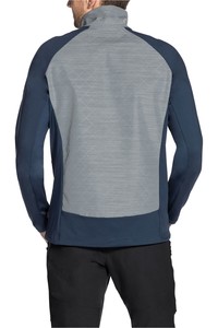 Vaude forro polar hombre Vaude Mens Skarvan Fleece Jacket vista trasera Vaude forro polar hombre Vaude Mens Skarvan Fleece Jacket vista trasera