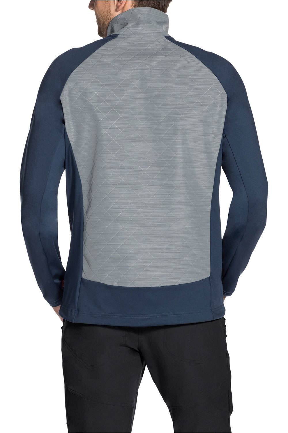Vaude forro polar hombre Vaude Mens Skarvan Fleece Jacket vista trasera Vaude forro polar hombre Vaude Mens Skarvan Fleece Jacket vista trasera