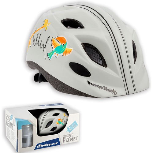 POLISPORT CASCO + BIDON POLISPORT KID PREM