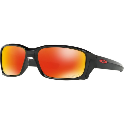OAKLEY STRAIGHTLINK BLACK INK W  PRIZM RUBY negro