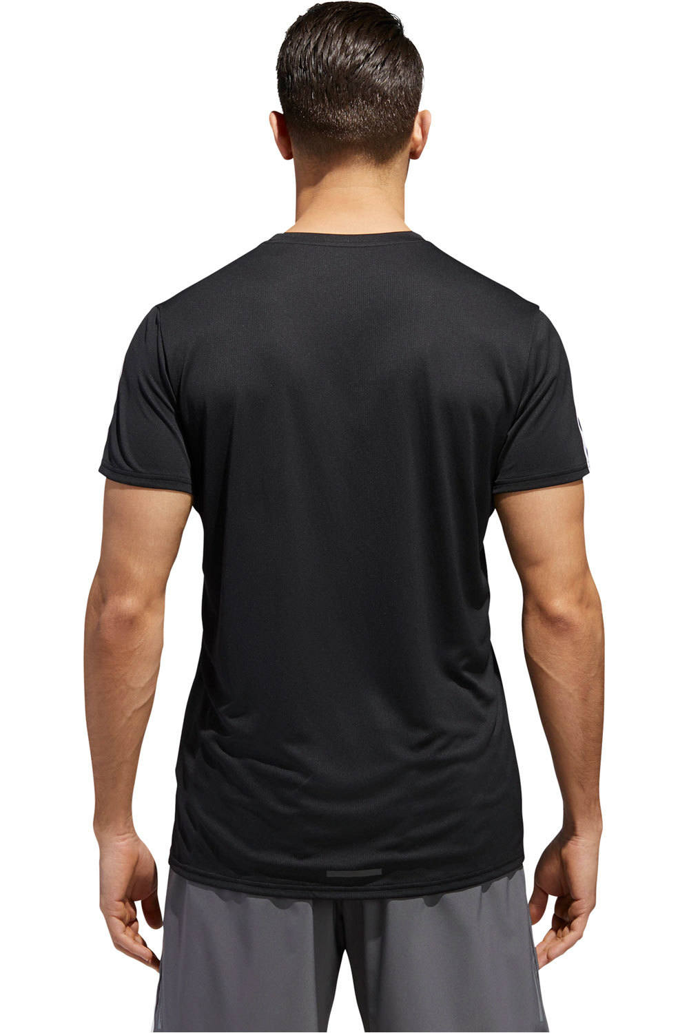 adidas camiseta técnica manga corta hombre Adidas RUN IT TEE 3S M vista trasera adidas camiseta técnica manga corta hombre Adidas RUN IT TEE 3S M vista trasera