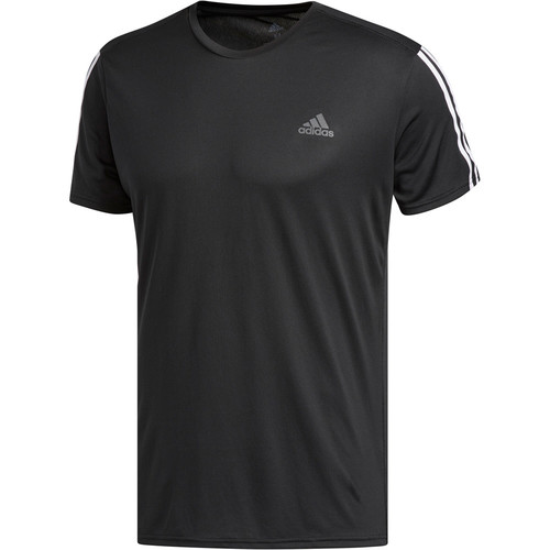 ADIDAS RUN IT TEE 3S M negro