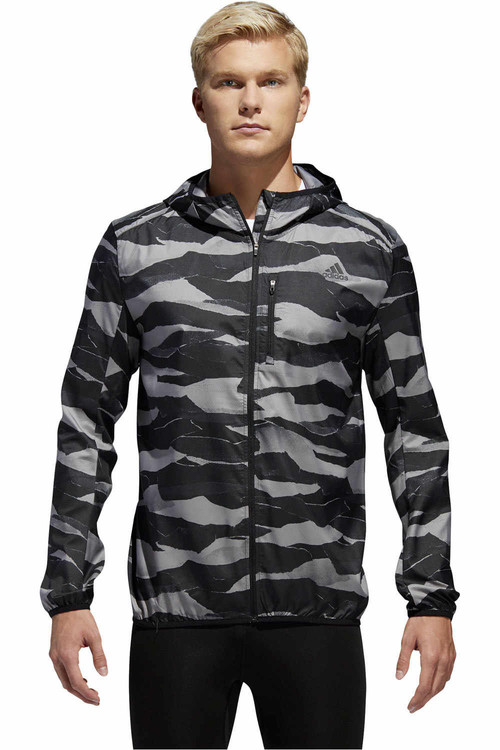 ADIDAS OWN THE RUN JKT gris