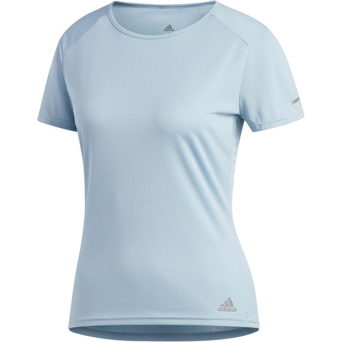 ADIDAS RUN TEE W azul