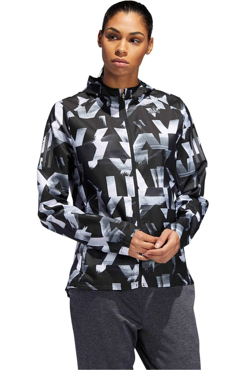 ADIDAS OWN THE RUN JKT gris