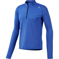 Reebok camiseta técnica manga larga hombre Reebok RE QUARTER ZIP vista frontal Reebok camiseta técnica manga larga hombre Reebok RE QUARTER ZIP vista frontal