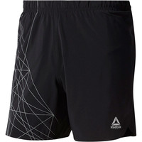 Reebok pantaloneta técnica hombre Reebok OSR REFLECT SHORT vista frontal Reebok pantaloneta técnica hombre Reebok OSR REFLECT SHORT vista frontal