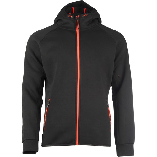 SUPERDRY GYM TECH STRETCH ZIPHOOD NE negro