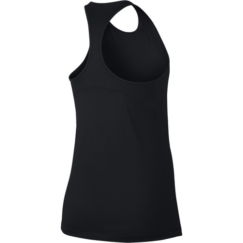 NIKE W NP TANK ALL OVER MESH negro
