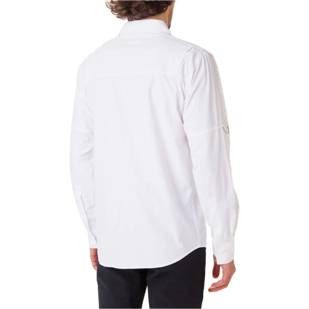 Columbia camisa montaña manga larga hombre Columbia Silver Ridge Long Sleeve Shirt vista trasera Columbia camisa montaña manga larga hombre Columbia Silver Ridge Long Sleeve Shirt vista trasera