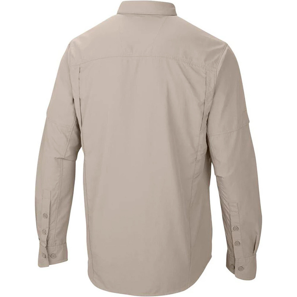 Columbia camisa montaña manga larga hombre Columbia Silver Ridge Long Sleeve Shirt vista trasera Columbia camisa montaña manga larga hombre Columbia Silver Ridge Long Sleeve Shirt vista trasera
