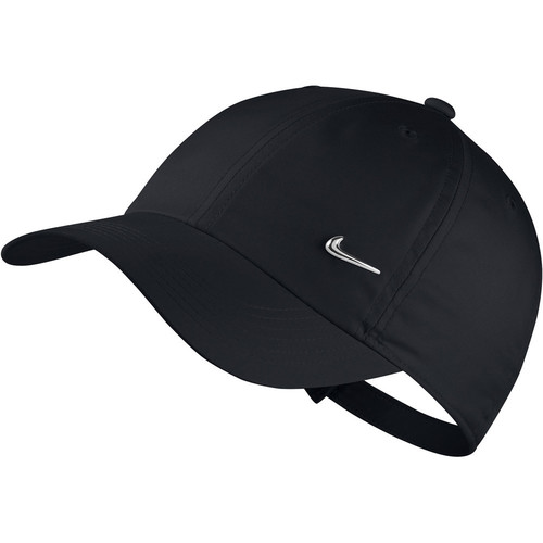 NIKE Y NK H86 CAP METAL SWOOSH negro